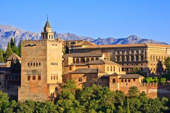 Grenade, Alhambra Palace, Jardins de Generalife : journée complète