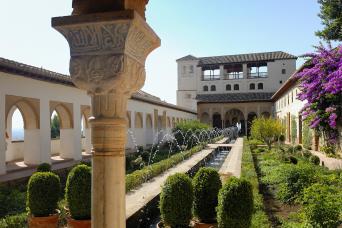 Grenade, Alhambra Palace, Jardins de Generalife : journée complète
