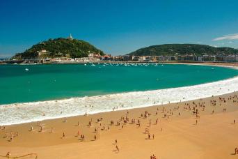 Saint-Sébastien et Biarritz : visite au départ de Bilbao