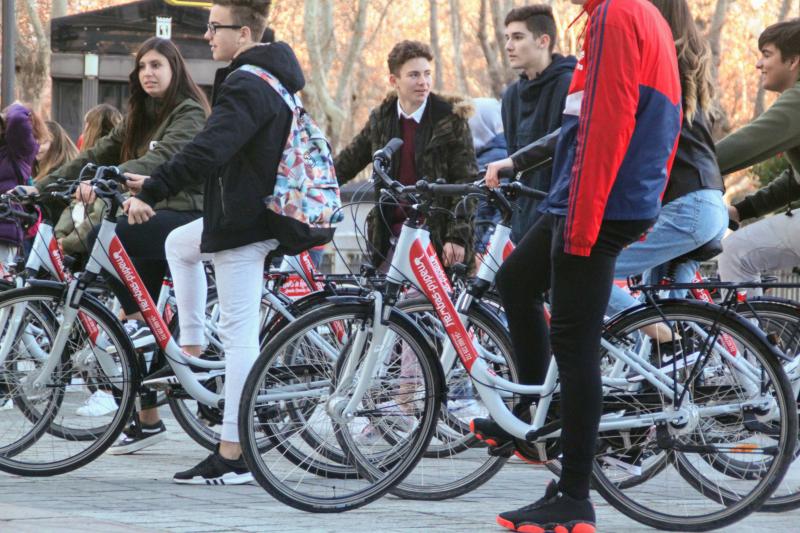 Madrid : tour de la ville en vélo