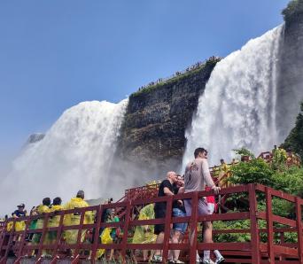 Chutes américaines : excursion depuis les États-Unis