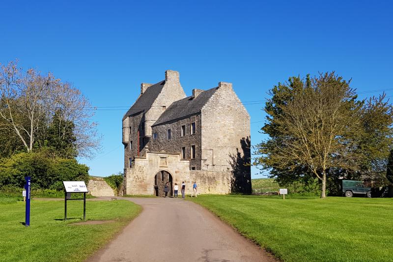 Outlander Experience with entrance to Midhope & Doune Castle