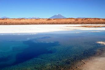 Salinas grandes champs de sel, colline de sept couleurs
