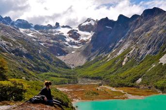 Trekking vers le lac Esmeralda