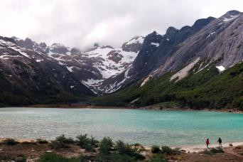 Trekking vers le lac Esmeralda