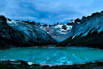 Trekking vers le lac Esmeralda