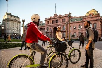 Visite de la ville du sud de Buenos Aires à vélo