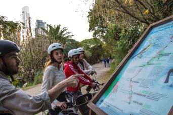 Visite de la ville du sud de Buenos Aires à vélo