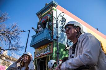 Visite de la ville du sud de Buenos Aires à vélo