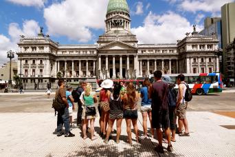 La visite de la ville de Buenos Aires comprend un déjeuner de luxe