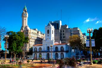 La visite de la ville de Buenos Aires comprend un déjeuner de luxe