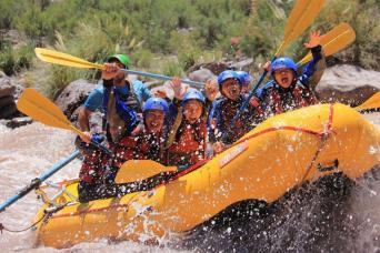 Rafting sur la rivière Mendoza