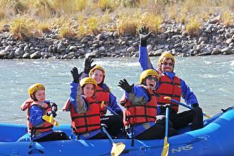 Rafting sur la rivière Mendoza