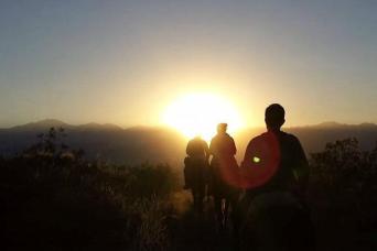 Mendocino Sunset: Équitation