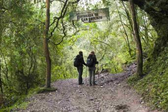 Trekking à San Lorenzo, Salta