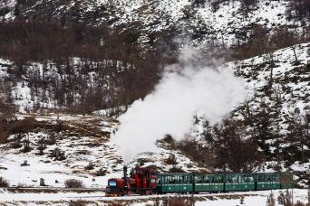 Parc National de la Terre de Feu avec promenade en train "The End of the World"
