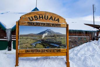 Parc National de la Terre de Feu avec promenade en train "The End of the World"