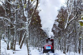 Parc National de la Terre de Feu avec promenade en train "The End of the World"