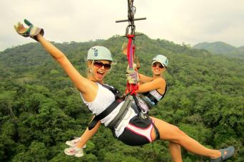 Canopy à Potrerillos: Volez entre les montagnes