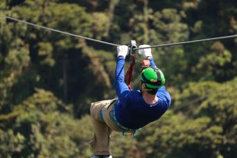 Canopy à Potrerillos: Volez entre les montagnes