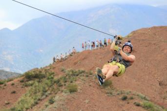 Canopy à Potrerillos: Volez entre les montagnes