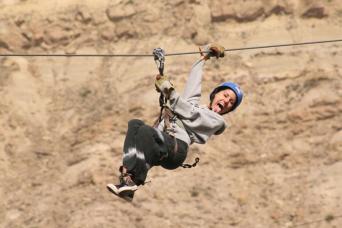 Canopy à Potrerillos: Volez entre les montagnes