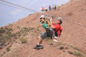 Canopy à Potrerillos: Volez entre les montagnes