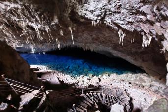 Grotte du lac bleu