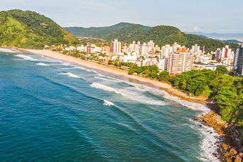Costa litorânea – Santos e Guarujá