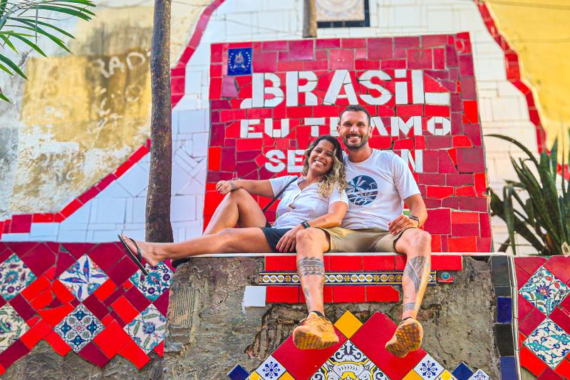 Rio por um dia em tour privado - Visita ao Cristo de van, Pão de Açúcar, Escadaria Selaron e almoço
