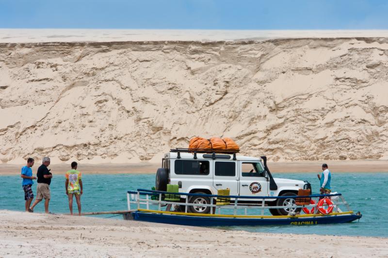 Passeio pela praia de Mundaú e Flecheiras