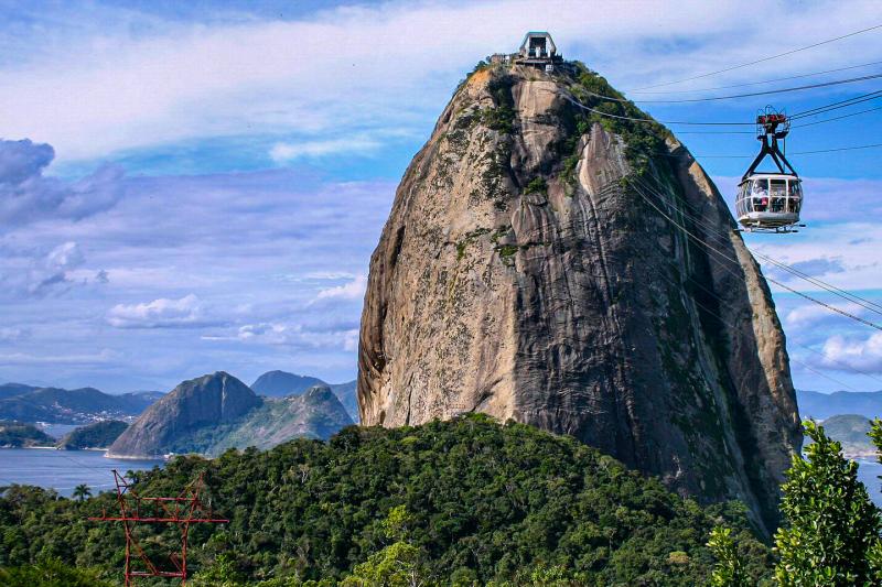 Sugarloaf Mountain and Urca Hill cable car ticket