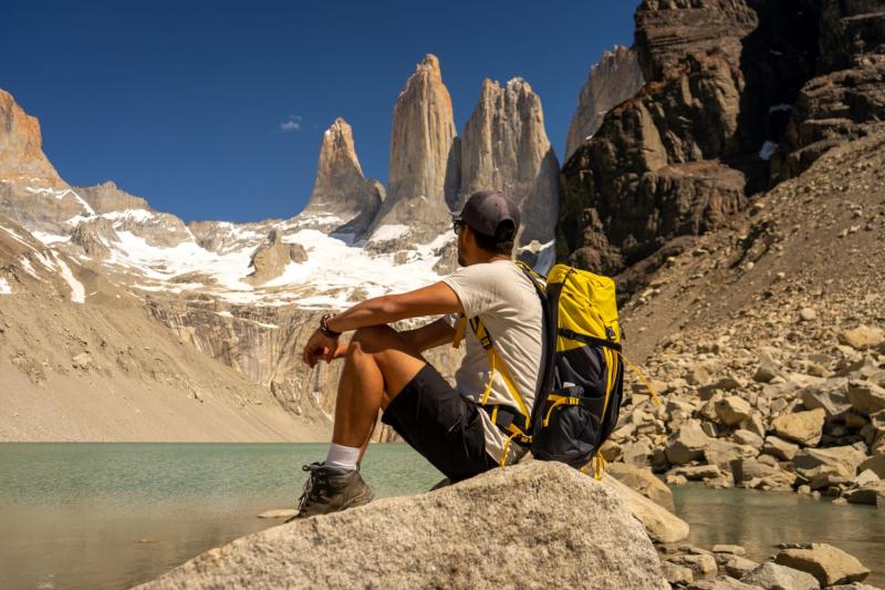 Base of the Torres del Paine Towers Guided Hike