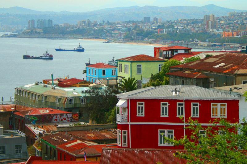 Visite à pieds de Valparaiso avec les funiculaires