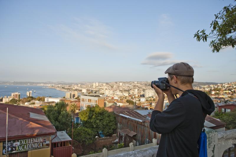 Visite de la ville traditionnelle de Valparaiso