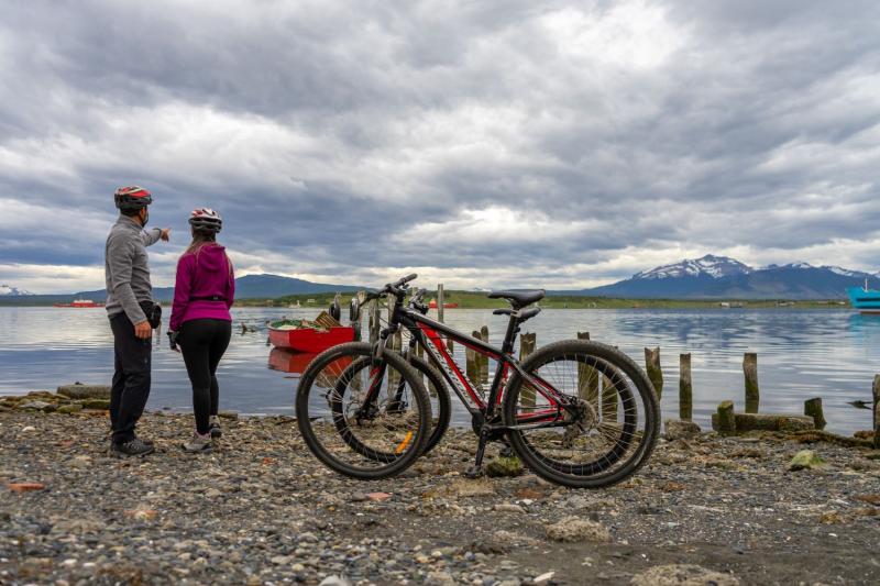 Tour à vélo à Puerto Natales