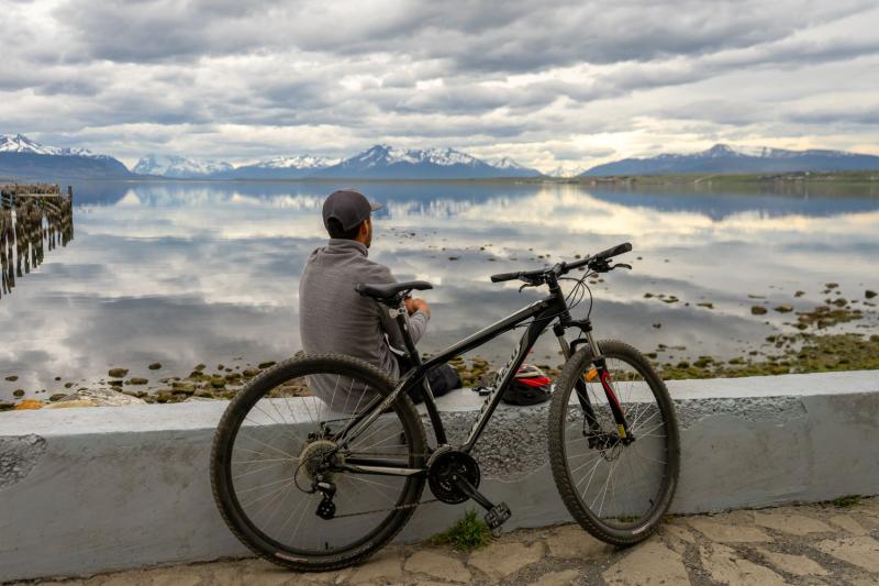 Tour à vélo à Puerto Natales