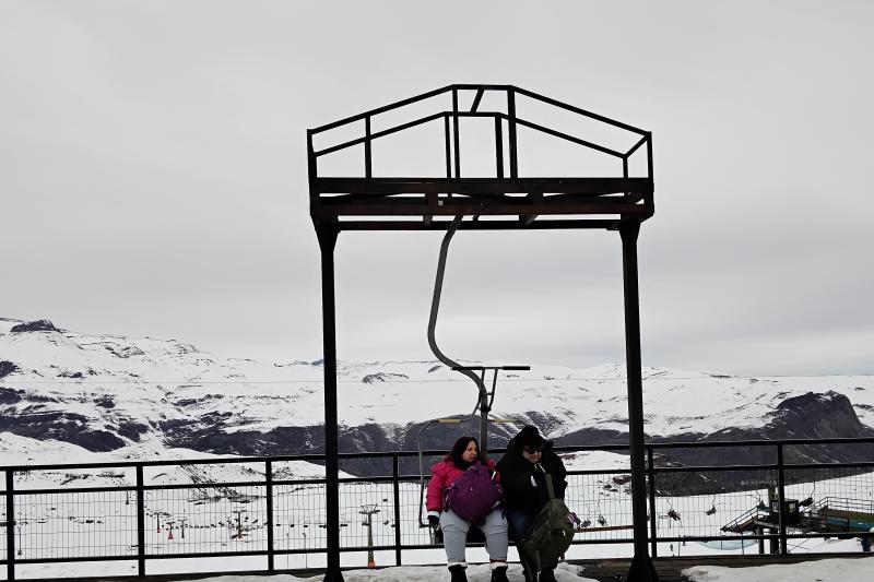 Excursion d'une journée au centre de ski Valle Nevado et Farellones