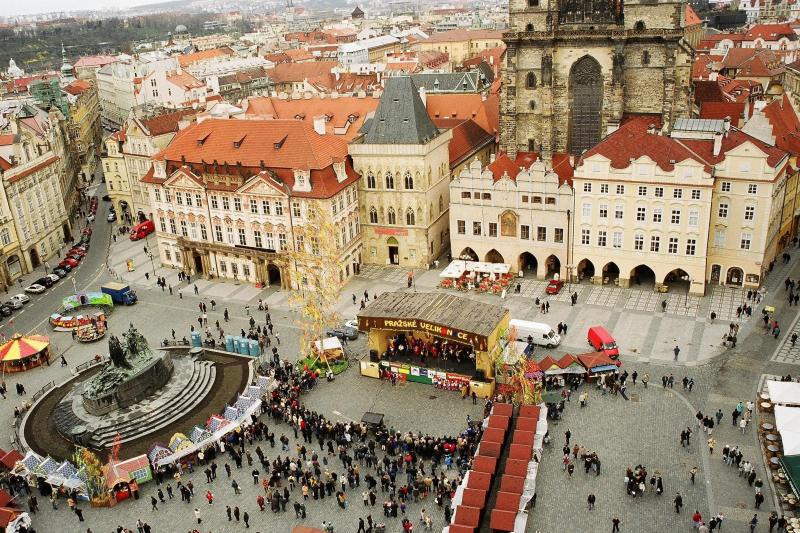 Prague : visite guidée de la ville incluant  la relève de la garde