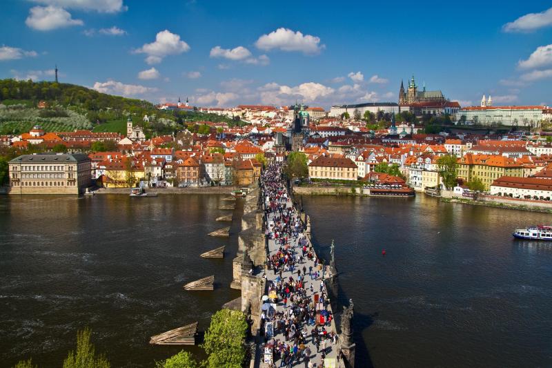 Prague : visite guidée de la ville incluant  la relève de la garde