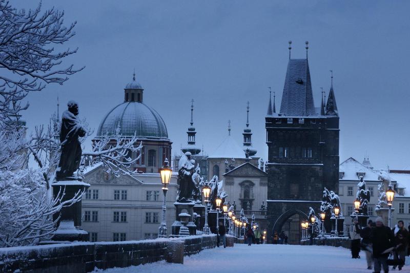 Prague : tour guidé nocturne à pied