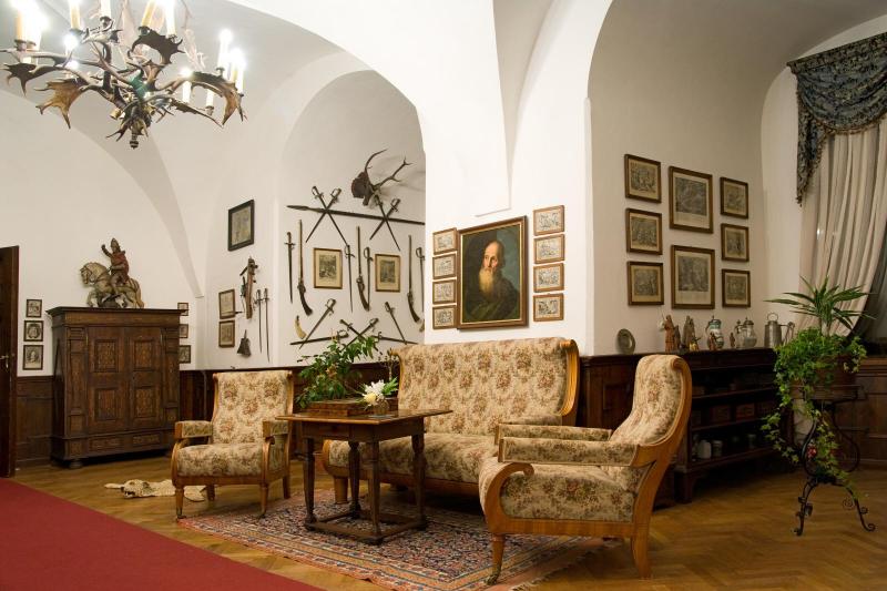 Intérieur du château de Konopiste