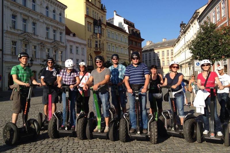 Prague : tour guidée en segway
