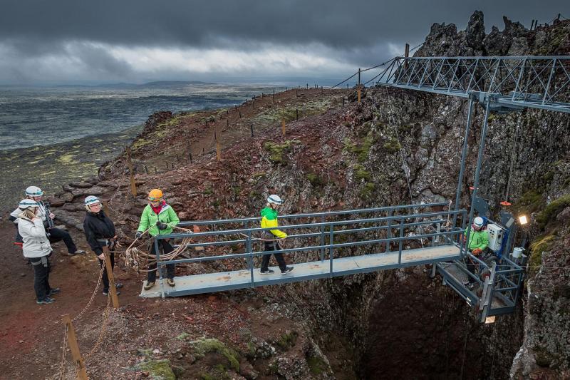 Reykjavik : excursion à l'intérieur du volcan Thrihnukagigur