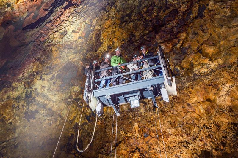 Reykjavik : excursion à l'intérieur du volcan Thrihnukagigur