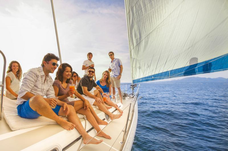 Luxury Sunset Sailing with Open Bar and Gourmet Appetizers in Small Group

 - Accommodations in Cabo San Lucas