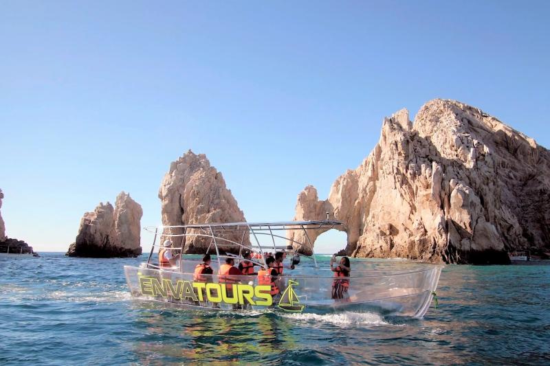 Giro in Barca Trasparente all'Arco di Cabo San Lucas in Piccolo Gruppo - Alloggi in Cabo San Lucas