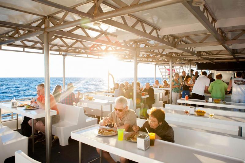 Sunset Catamaran Cruise in Los Cabos with Mexican Dinner - Accommodations in Cabo San Lucas