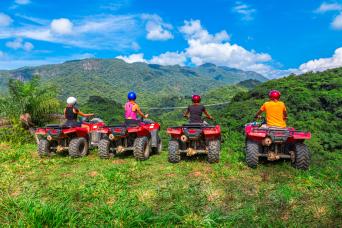 Pont Jorullo : tour en quad au départ de Puerto Vallarta