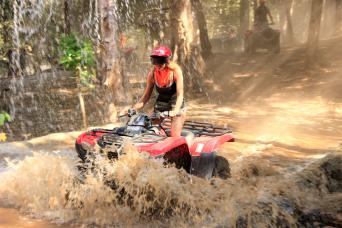 Pont Jorullo : tour en quad au départ de Puerto Vallarta